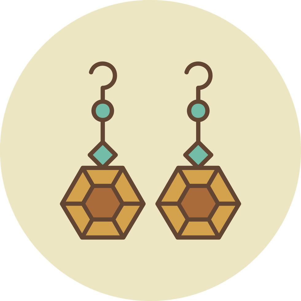 conception d'icônes créatives de bijoux vecteur