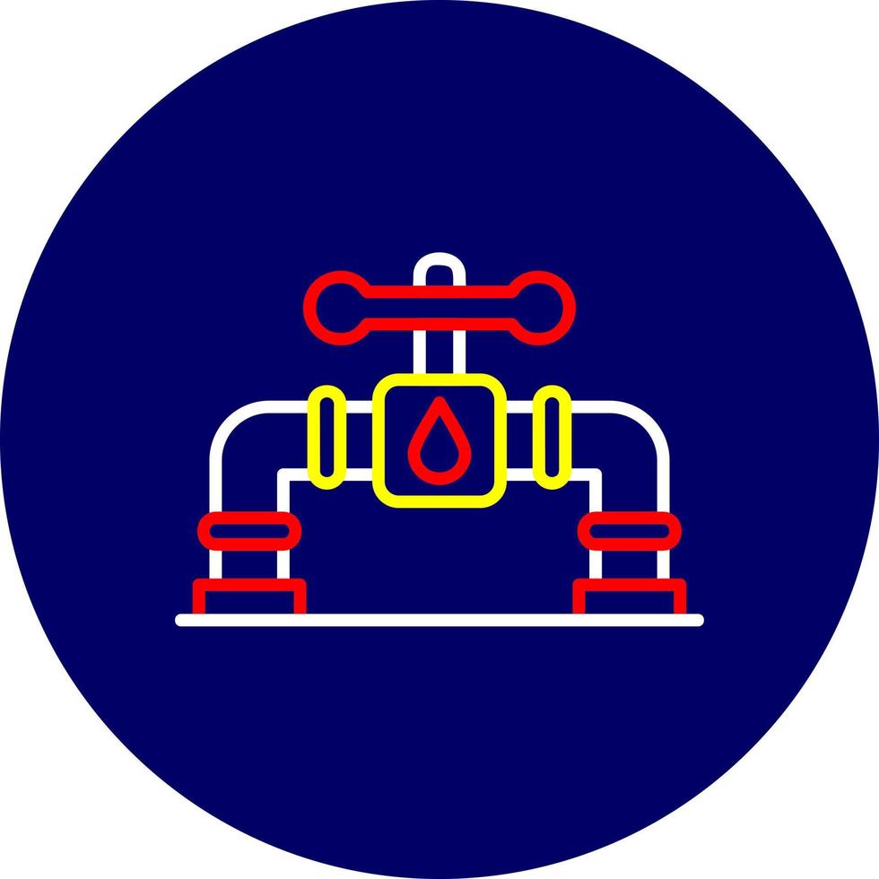 conception d'icône créative de tuyau vecteur