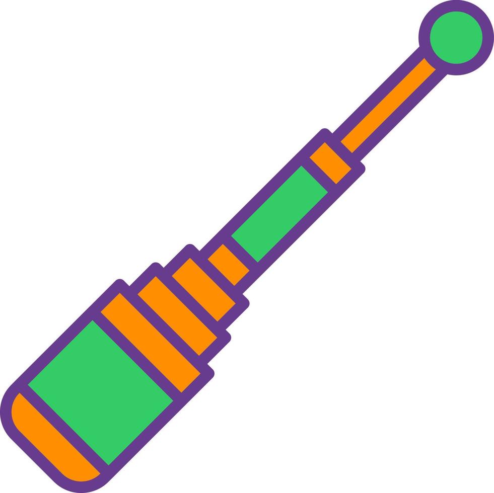 conception d'icône créative de bâton vecteur