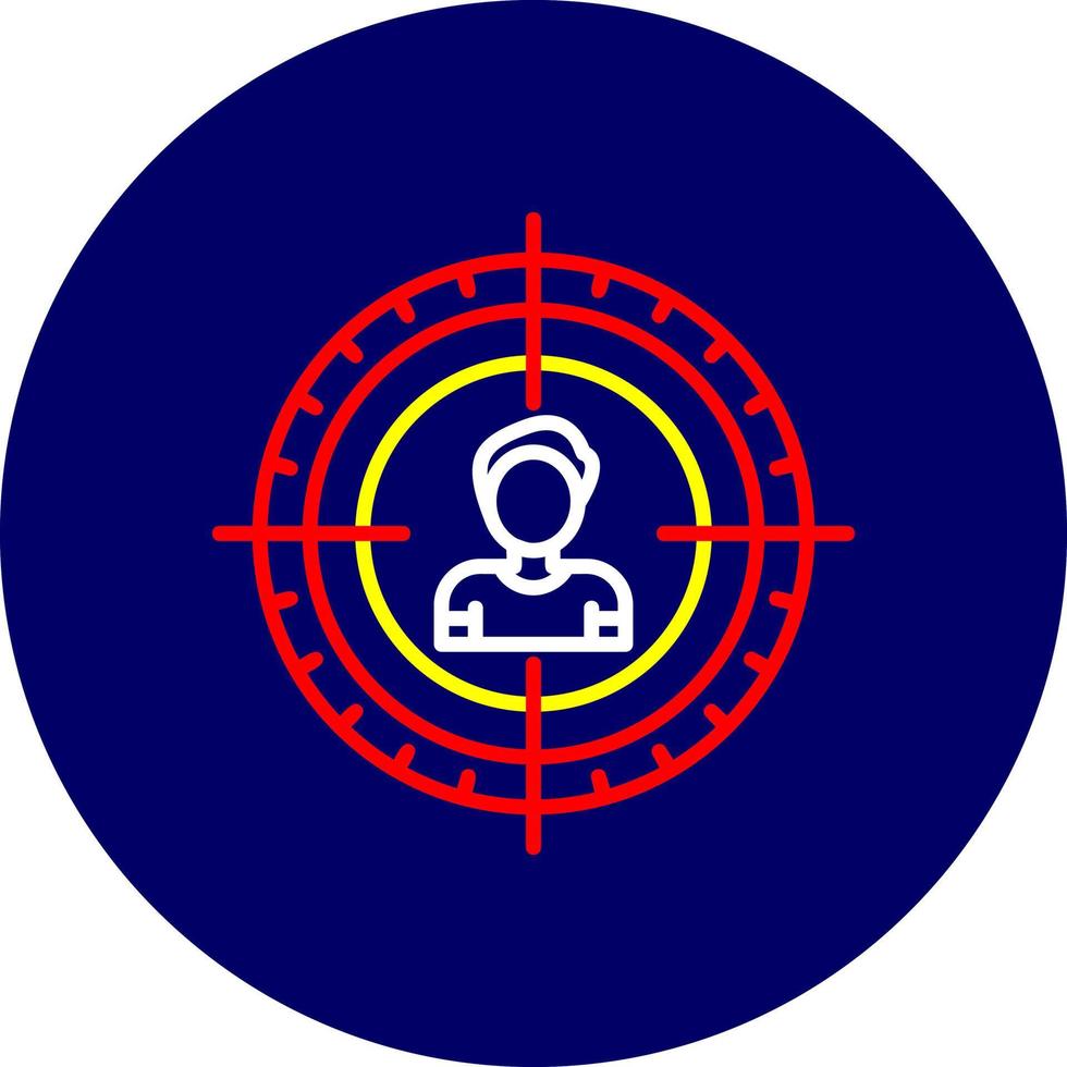 conception d'icône créative cible vecteur