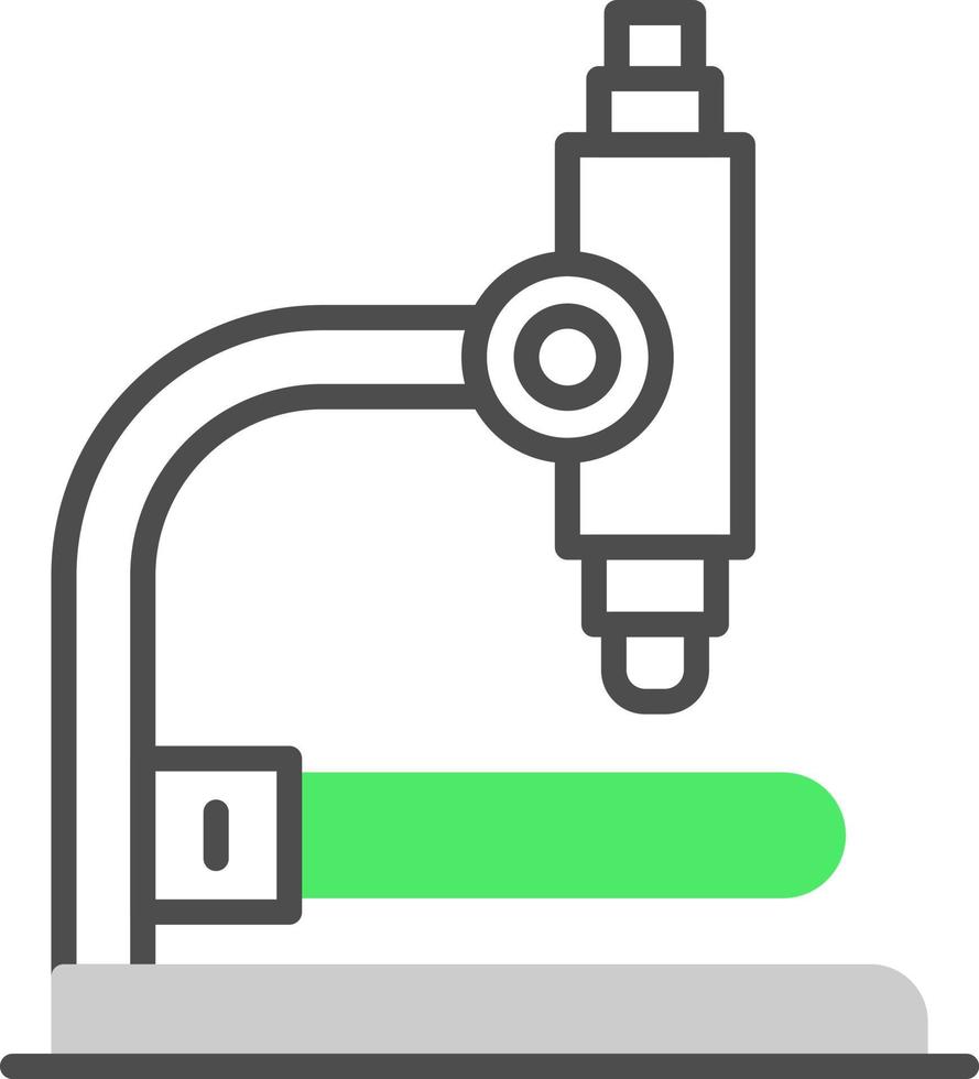 conception d'icône créative microscope vecteur