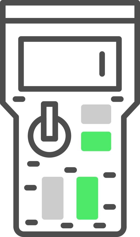 conception d'icône créative d'analyseur vecteur