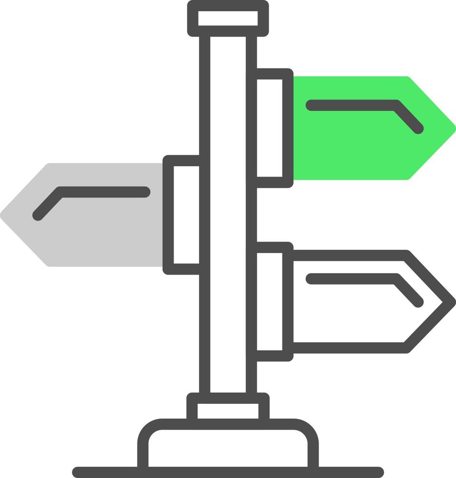 conception d'icône créative de panneau vecteur