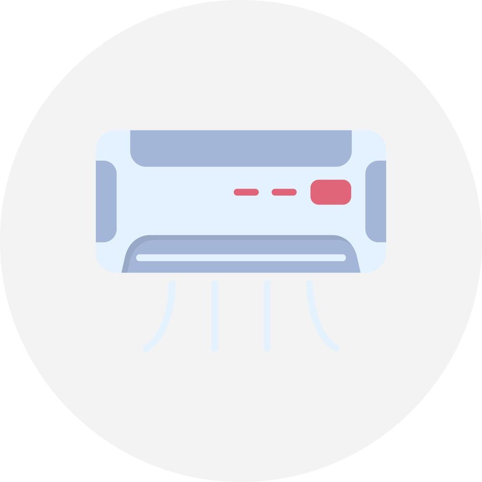 conception d'icône créative de climatiseur vecteur
