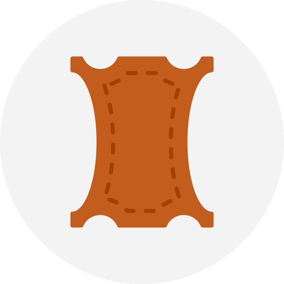 conception d'icônes créatives en cuir vecteur
