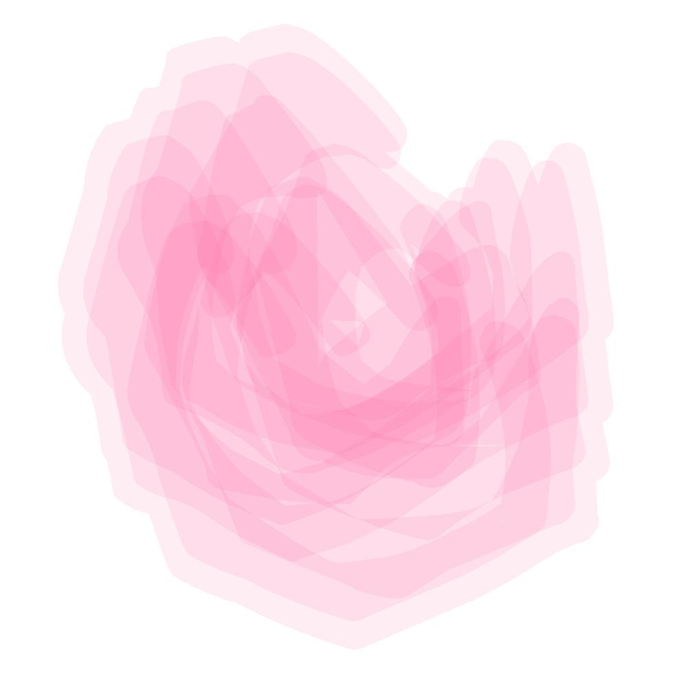 illustration d'effet de forme de fond aquarelle rose utilisée pour l'affiche, le dépliant, le modèle de médias sociaux, l'invitation vecteur