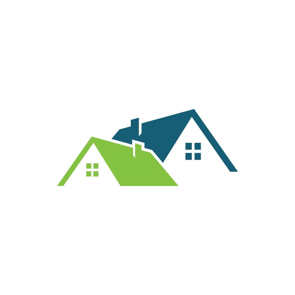 vecteur de conception icône logo immobilier