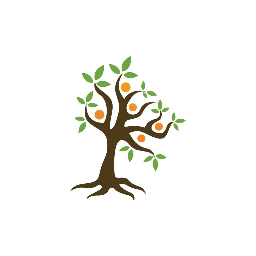 vecteur de modèle de logo d'arbre généalogique
