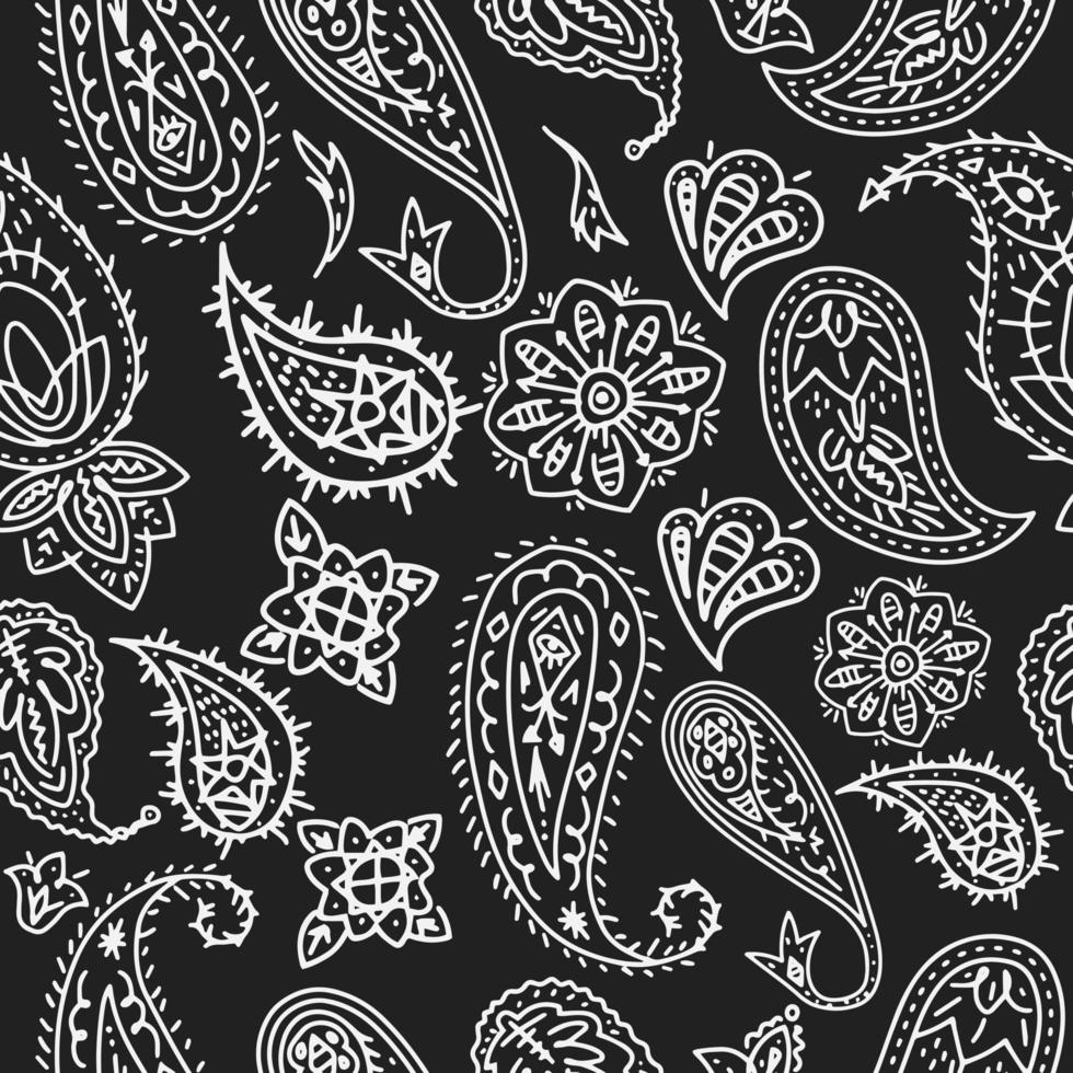 fond de motif d'illustration vectorielle continue de persil. conception pour une utilisation en toile de fond sur tout le papier d'emballage d'impression de tissu textile et autres. vecteur