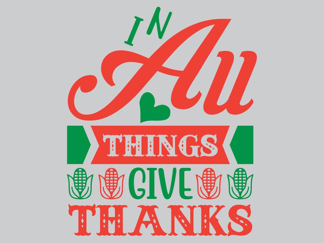 fichier de conception de t-shirt de thanksgiving vecteur