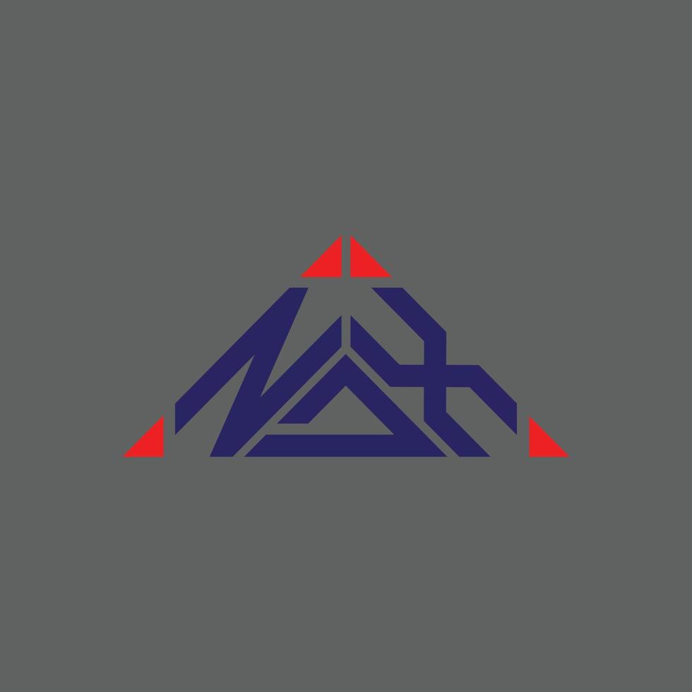 conception créative de logo de lettre ndx avec graphique vectoriel, logo ndx simple et moderne. vecteur