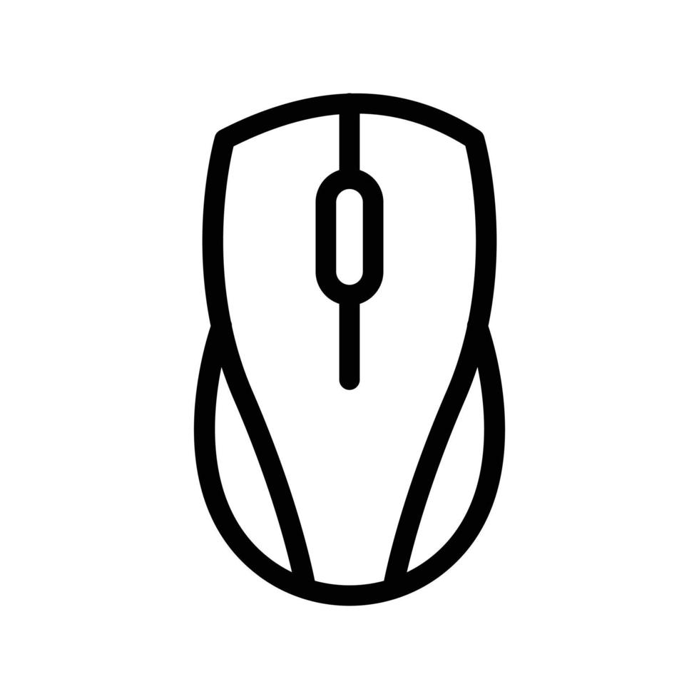 illustration vectorielle de souris sur un fond. symboles de qualité premium. icônes vectorielles pour le concept et la conception graphique. vecteur