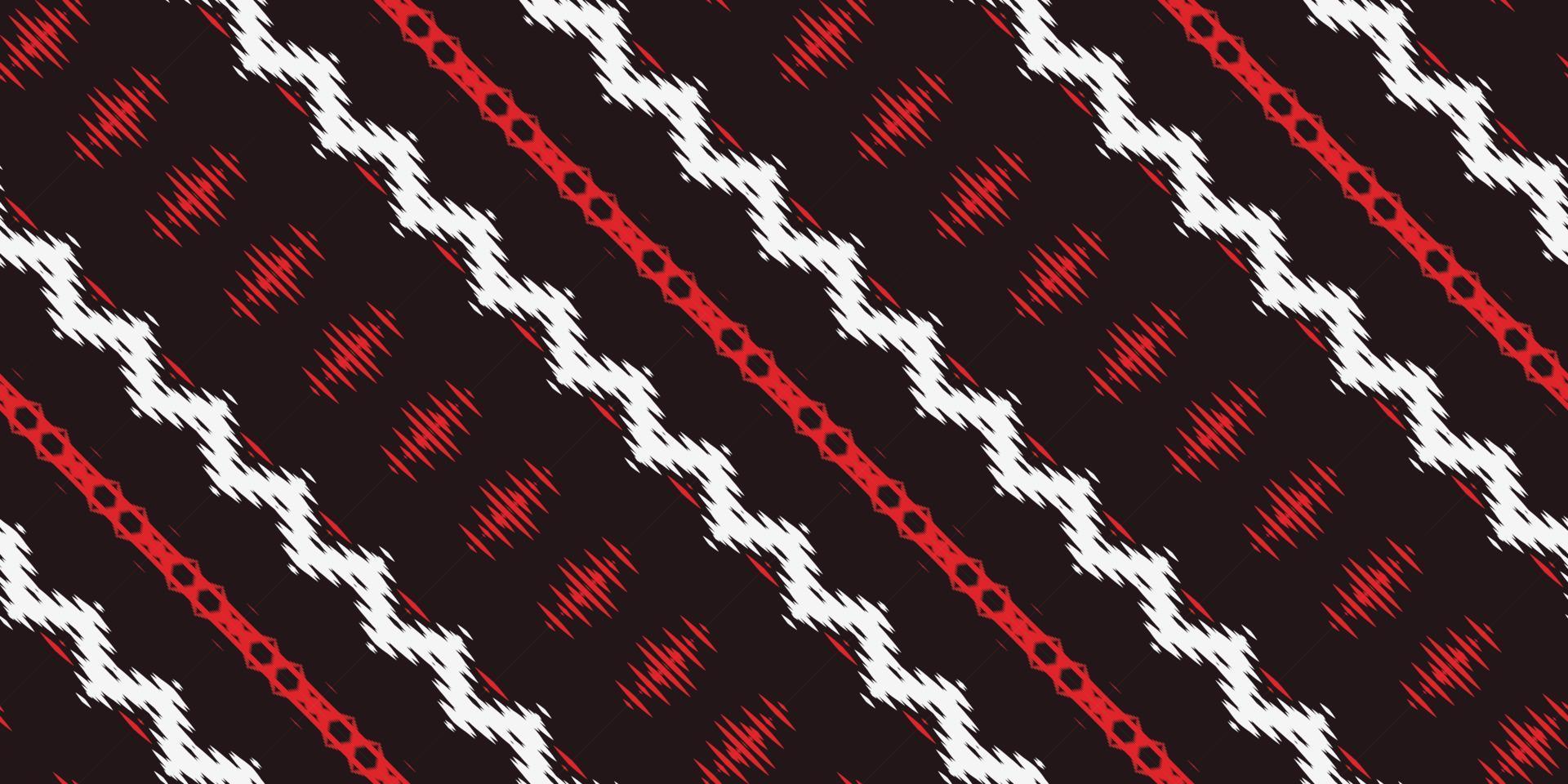 batik textile ethnique ikat triangle sans couture modèle numérique vecteur conception pour impression saree kurti borneo tissu frontière brosse symboles échantillons fête porter