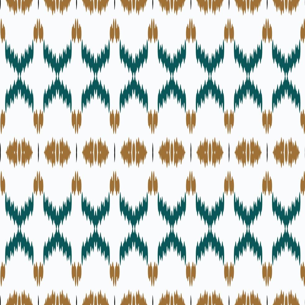 modèle sans couture de couleur tribale diamant ikat. ethnique géométrique ikkat batik numérique vecteur conception textile pour impressions tissu sari mughal brosse symbole andains texture kurti kurtis kurtas