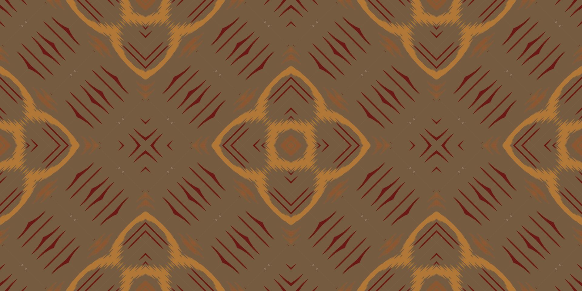 ikat conçoit un motif sans couture de fond tribal. ethnique géométrique batik ikkat numérique vecteur conception textile pour impressions tissu sari mughal brosse symbole andains texture kurti kurtis kurtas