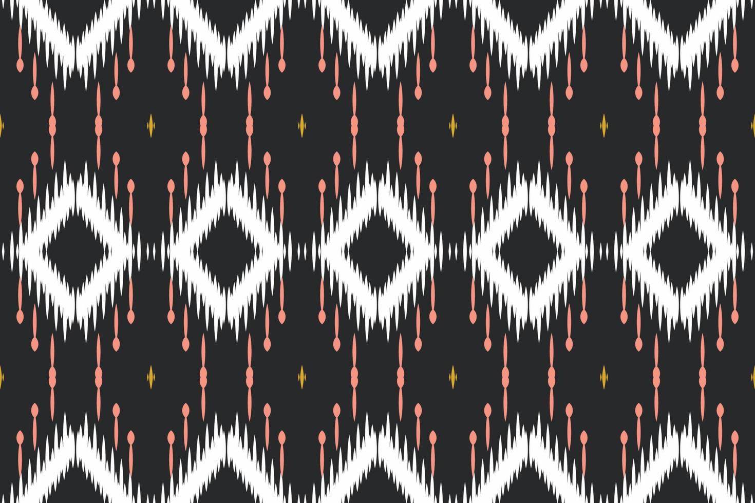 motif harmonieux de couleur tribale à imprimé ikat. ethnique géométrique ikkat batik numérique vecteur conception textile pour impressions tissu sari mughal brosse symbole andains texture kurti kurtis kurtas