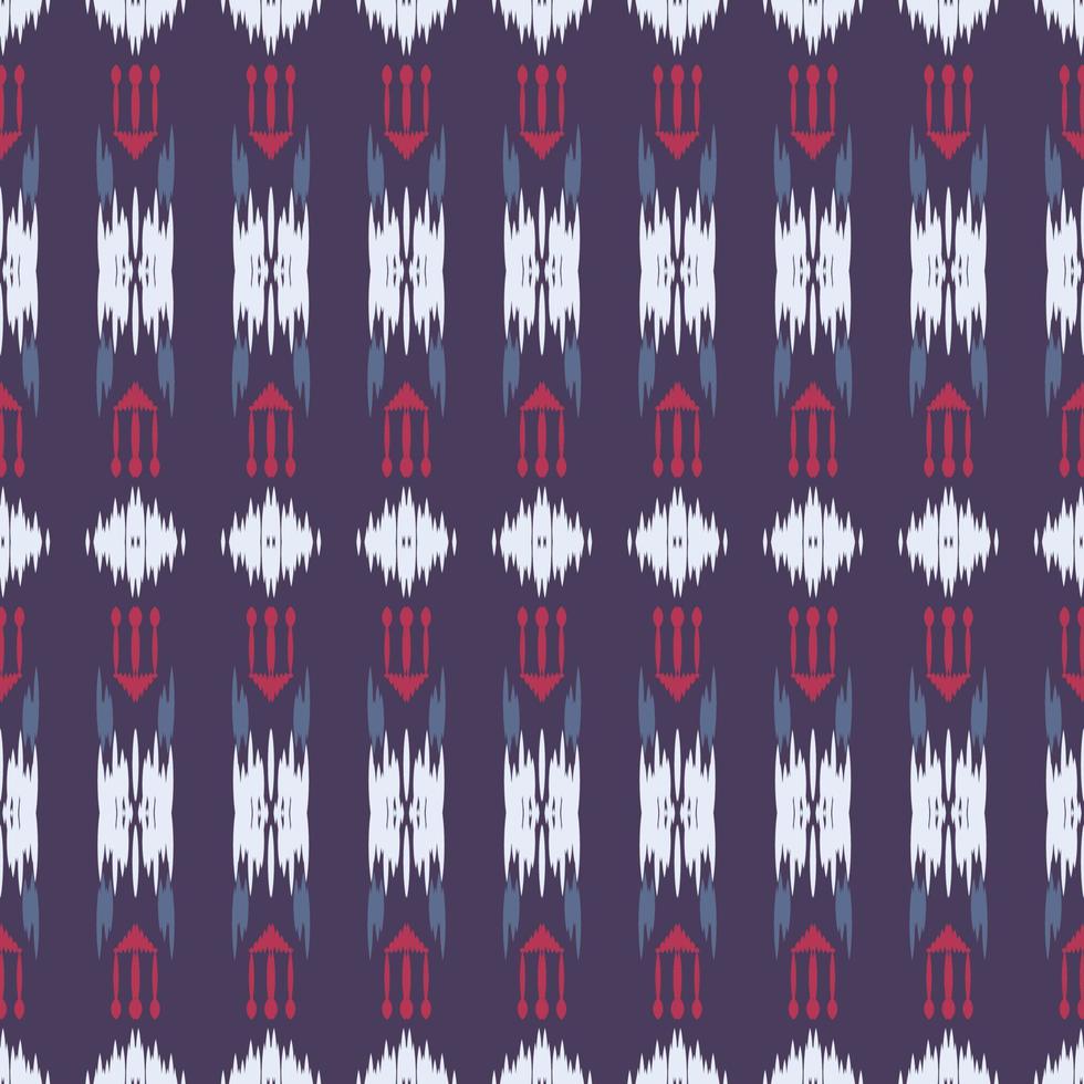 motif ikat imprime modèle sans couture conception de vecteur numérique pour impression saree kurti borneo tissu frontière brosse symboles échantillons élégant