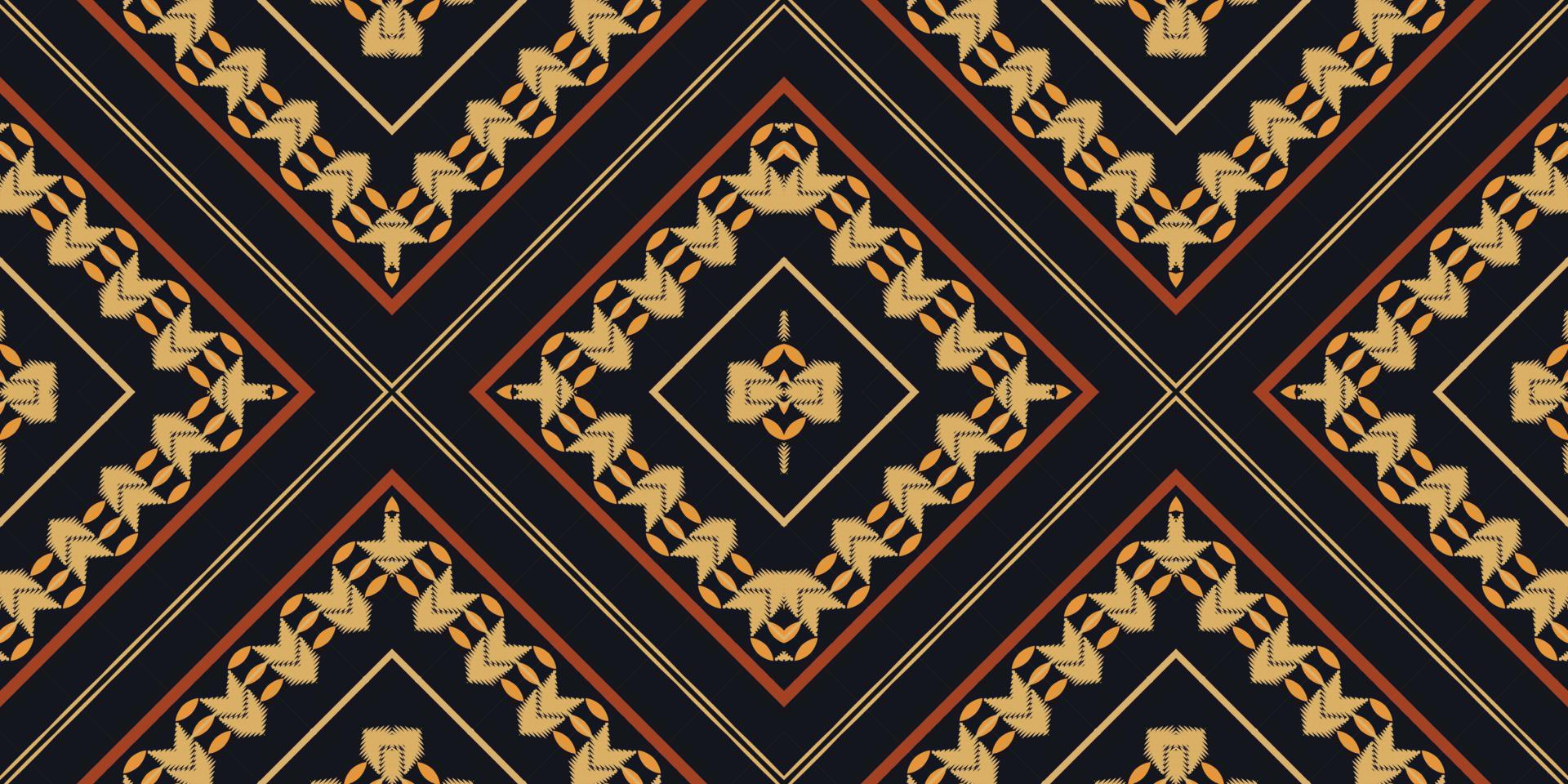 ikkat ou ikat triangle batik textile modèle sans couture conception de vecteur numérique pour impression saree kurti borneo tissu frontière brosse symboles swatches designer