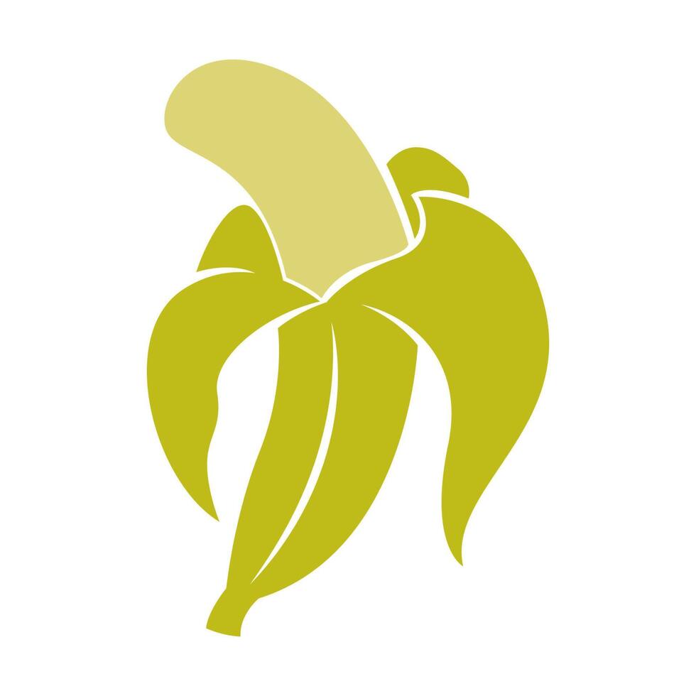 création d'icône logo banane vecteur