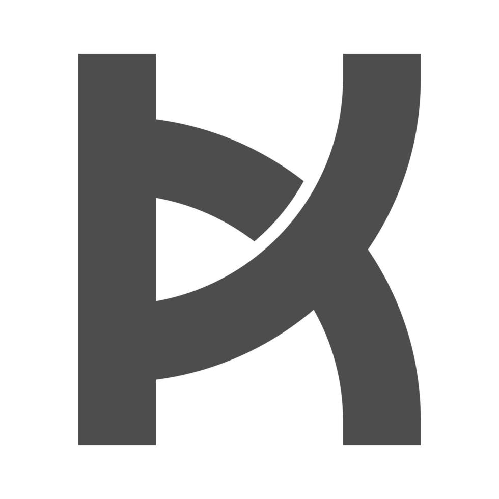 création d'icône logo lettre k vecteur
