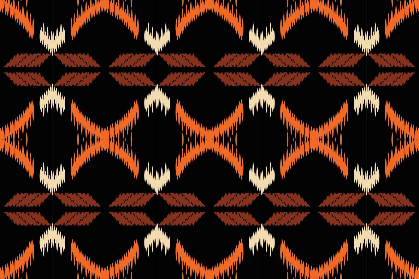 tissu ikat tribal bornéo africain scandinave batik texture bohème conception de vecteur numérique pour impression saree kurti tissu brosse symboles échantillons