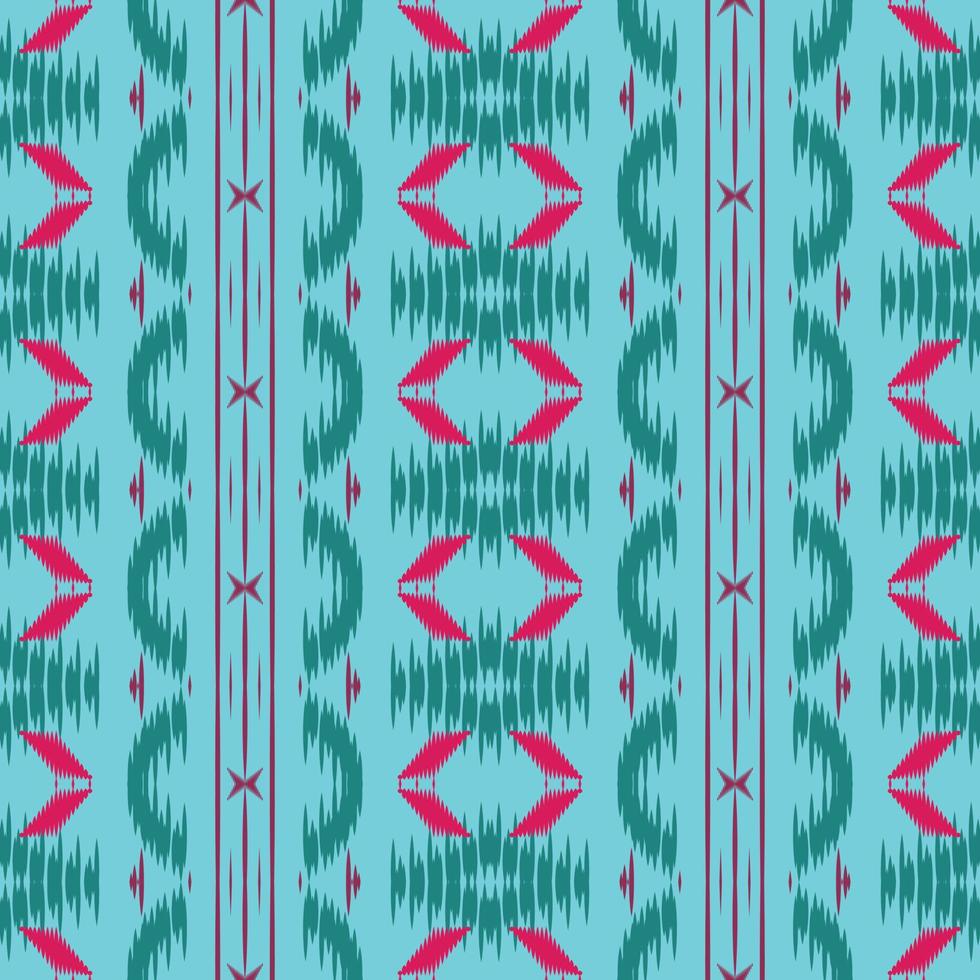ikat triangle batik textile modèle sans couture conception de vecteur numérique pour impression saree kurti borneo tissu frontière brosse symboles échantillons élégant