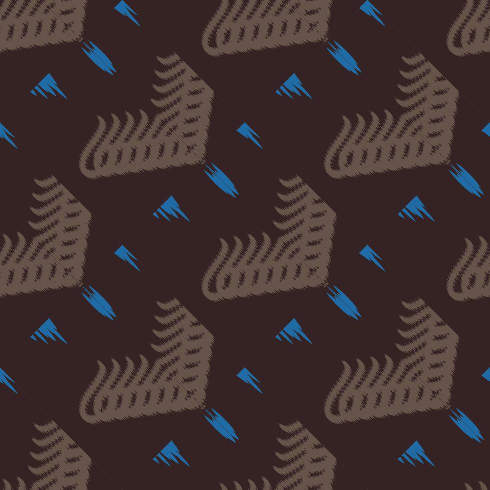 batik textile motif ikat imprime modèle sans couture conception de vecteur numérique pour impression saree kurti borneo tissu frontière brosse symboles échantillons coton