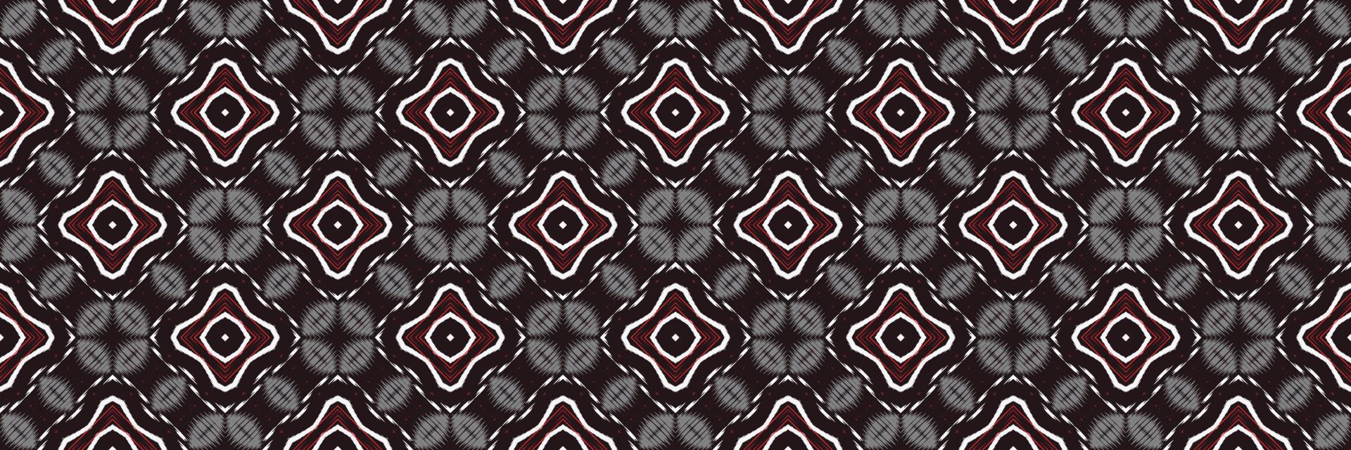 ethnique ikat triangle batik textile modèle sans couture conception de vecteur numérique pour impression saree kurti borneo tissu frontière brosse symboles swatches designer