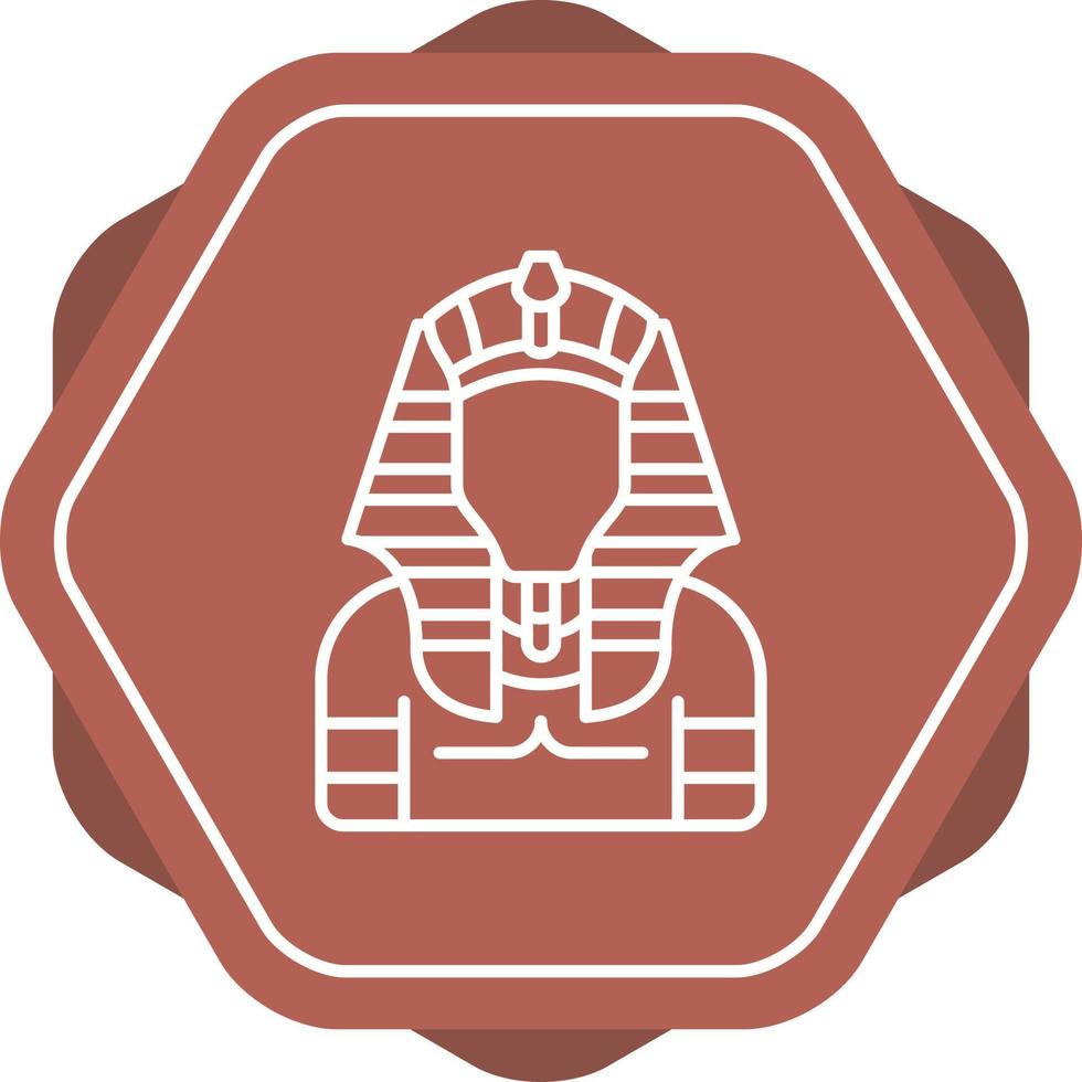 icône de vecteur de pharaon