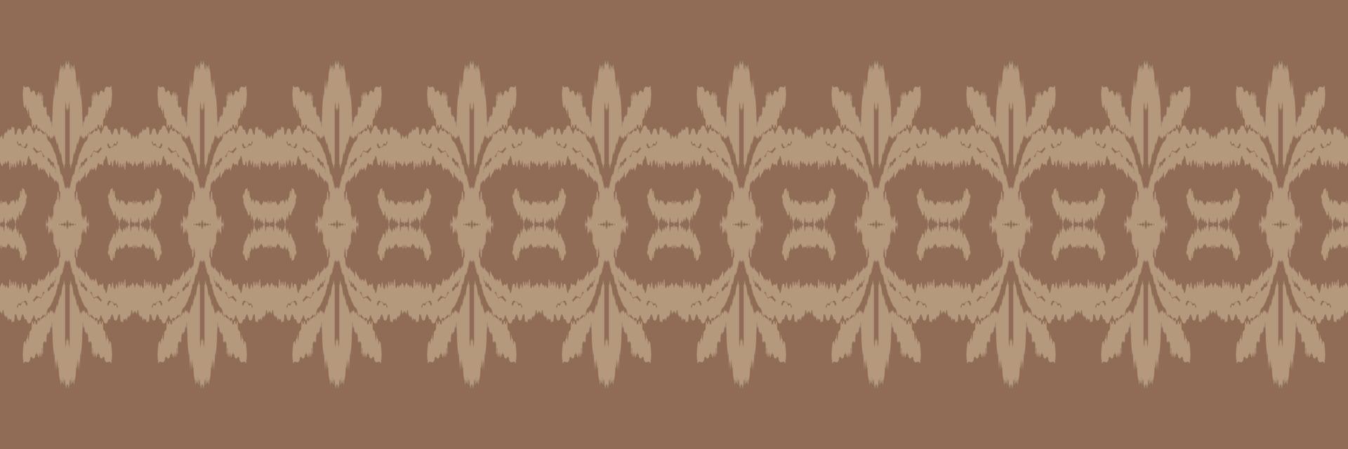 batik textile ikat motif floral sans couture conception de vecteur numérique pour impression saree kurti borneo tissu frontière brosse symboles échantillons élégant