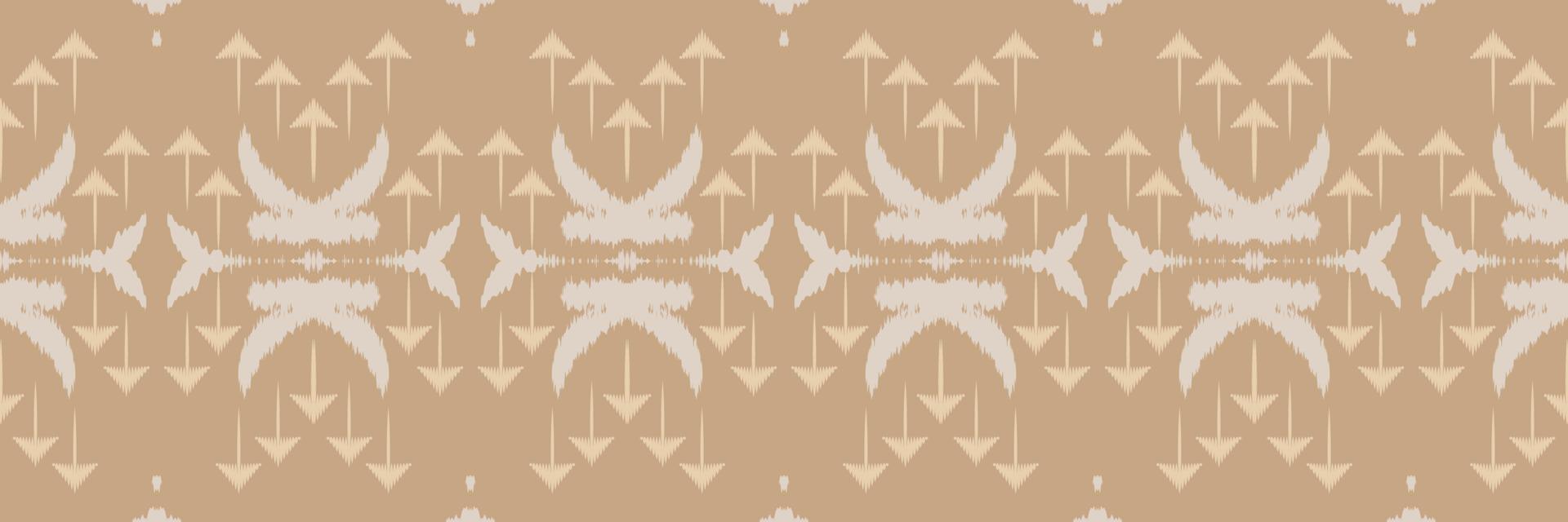 batik textile ethnique ikat cadre modèle sans couture conception de vecteur numérique pour impression saree kurti borneo tissu frontière brosse symboles échantillons designer