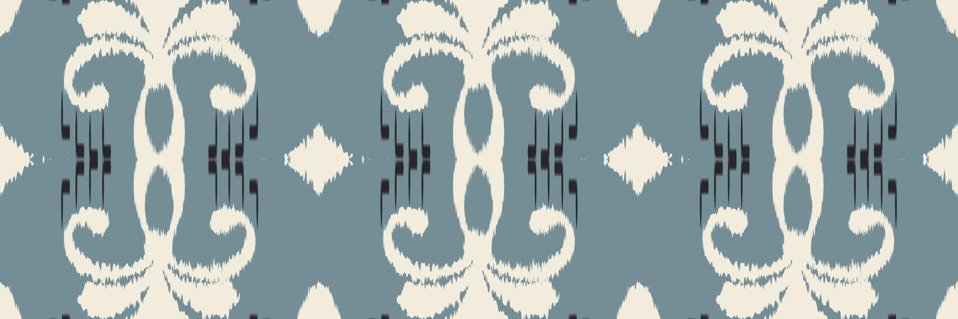 tissu ikat batik textile modèle sans couture conception de vecteur numérique pour impression saree kurti frontière de tissu de bornéo symboles de brosse échantillons élégant