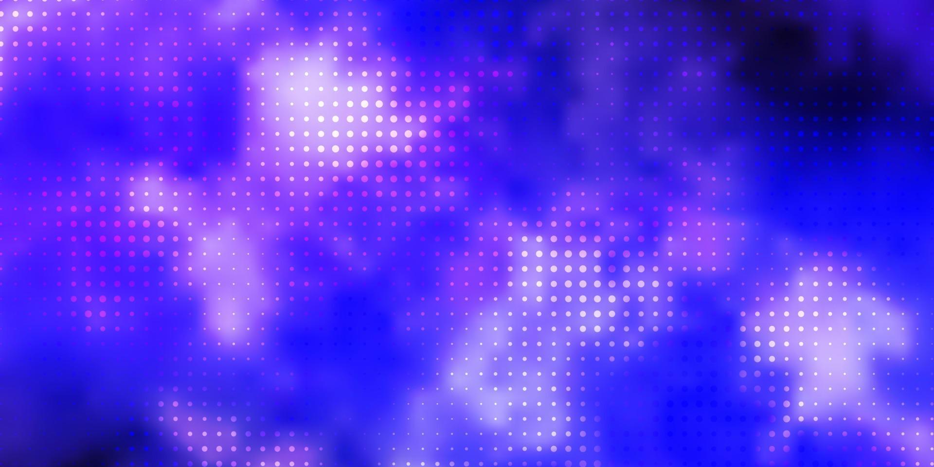 texture vecteur violet clair avec des cercles.