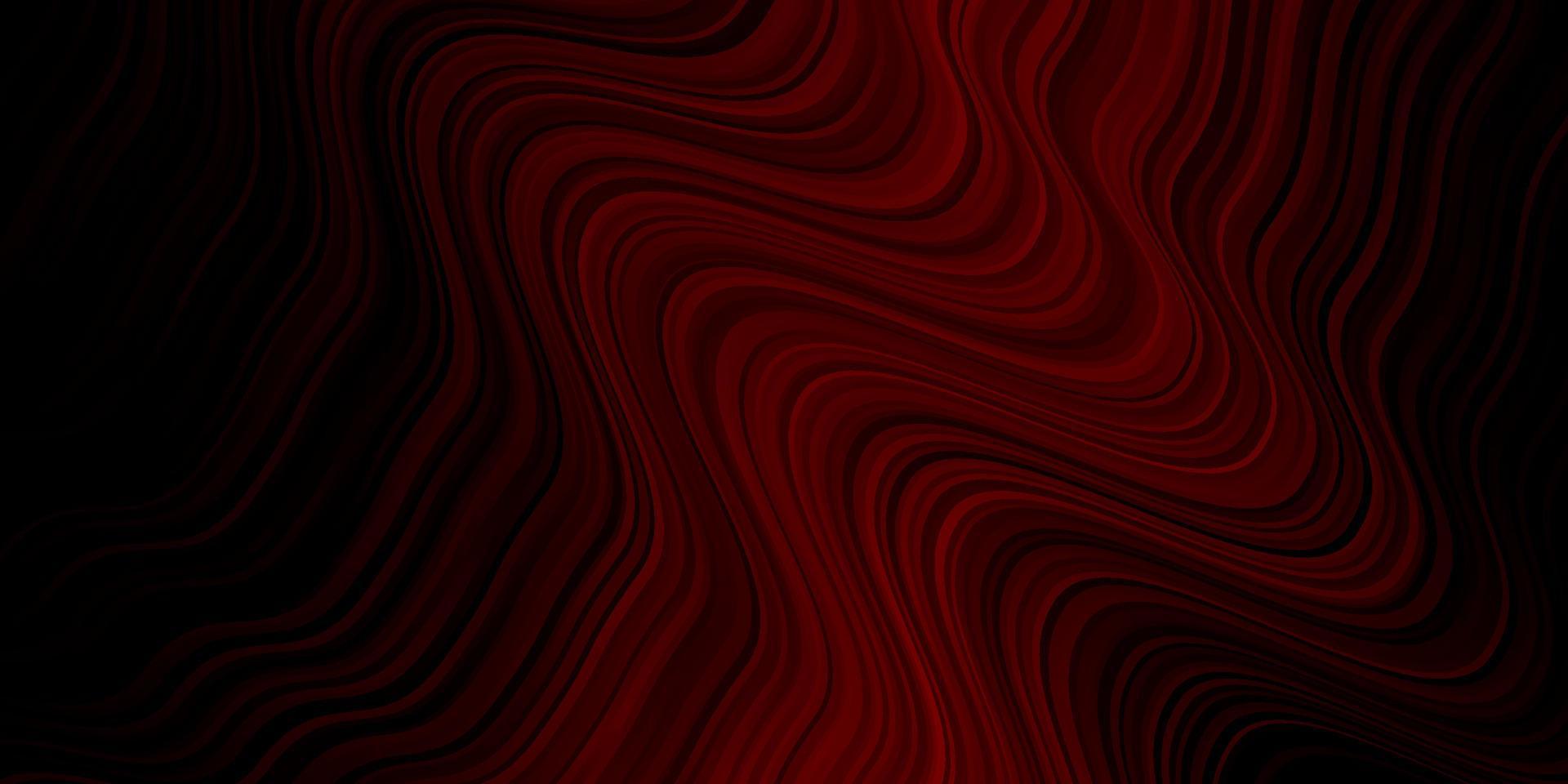 toile de fond de vecteur rouge foncé avec des lignes pliées.