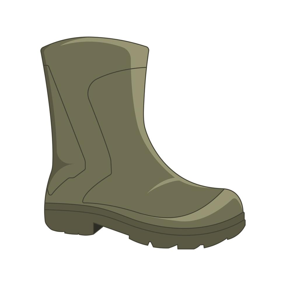 bottes de pluie illustration vectorielle imperméable vecteur