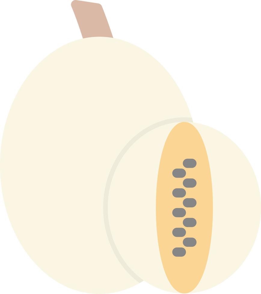 conception d'icône vectorielle melon vecteur