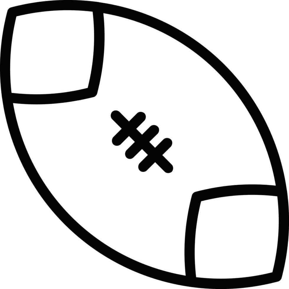 conception d'icône vectorielle futbol vecteur
