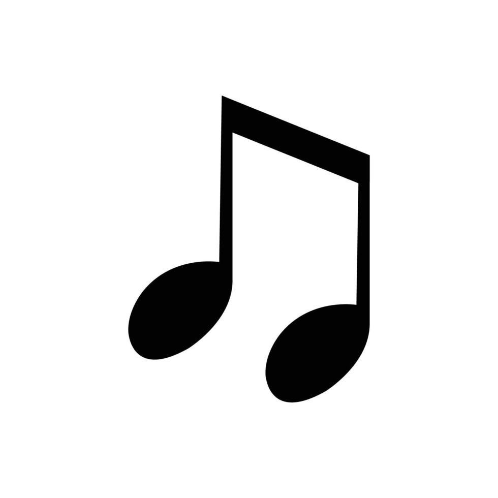 logo note de musique vecteur