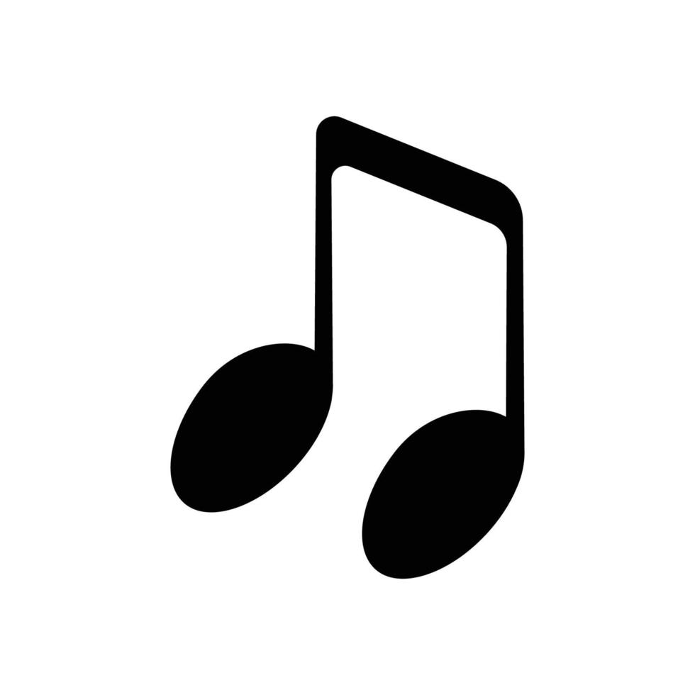 logo note de musique vecteur