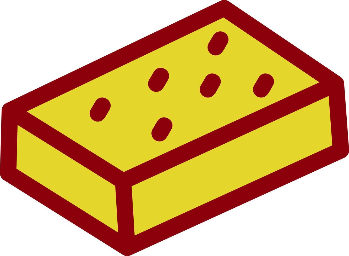 conception d'icône de vecteur de pain de maïs