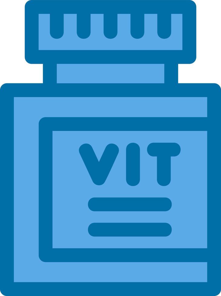 conception d'icône de vecteur de vitamines