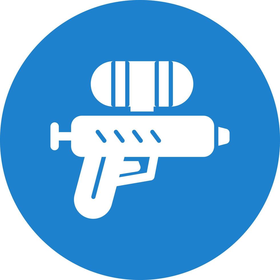 icône de pistolet à eau vecteur