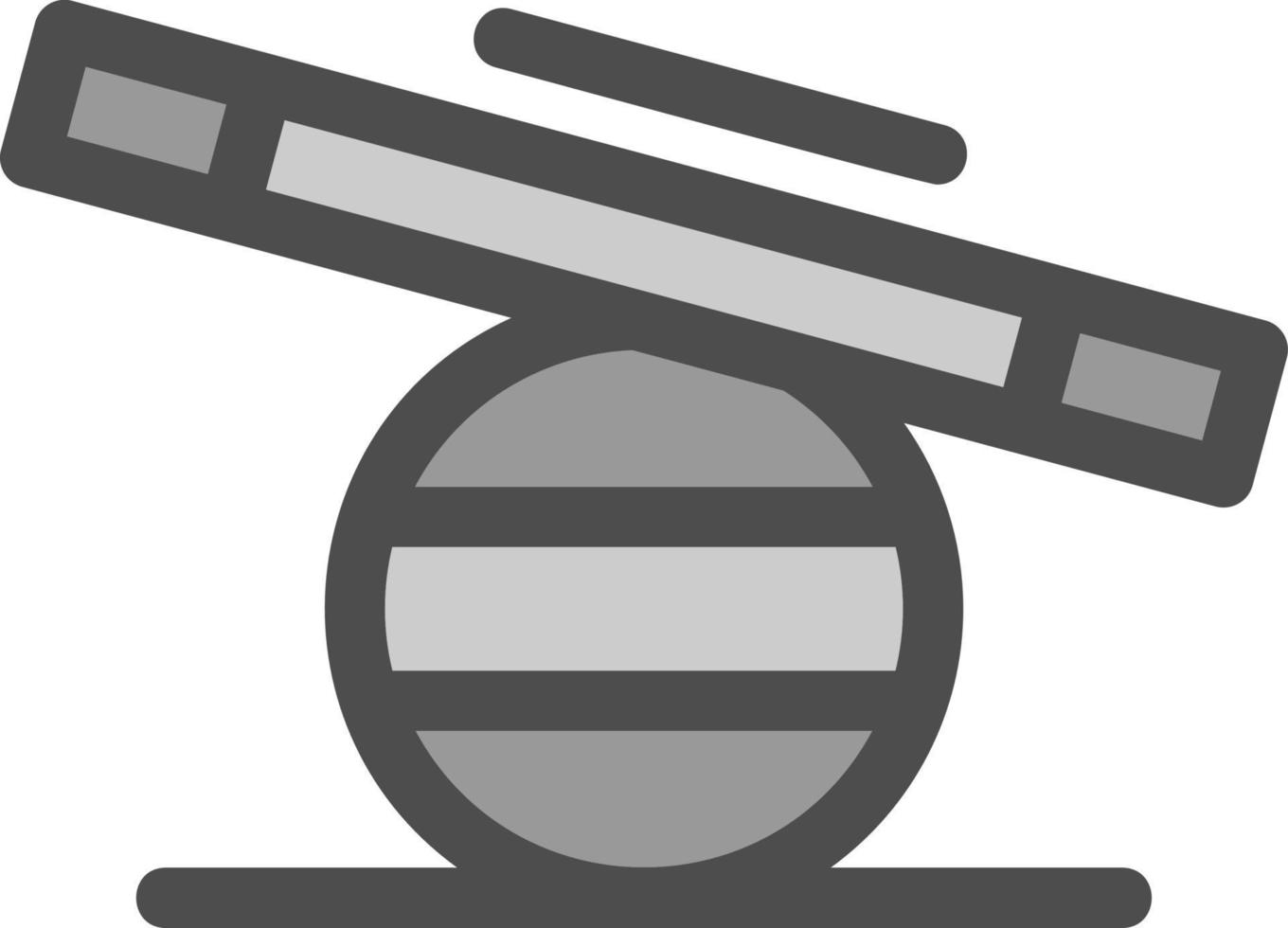 conception d'icône de vecteur de boule d'équilibre