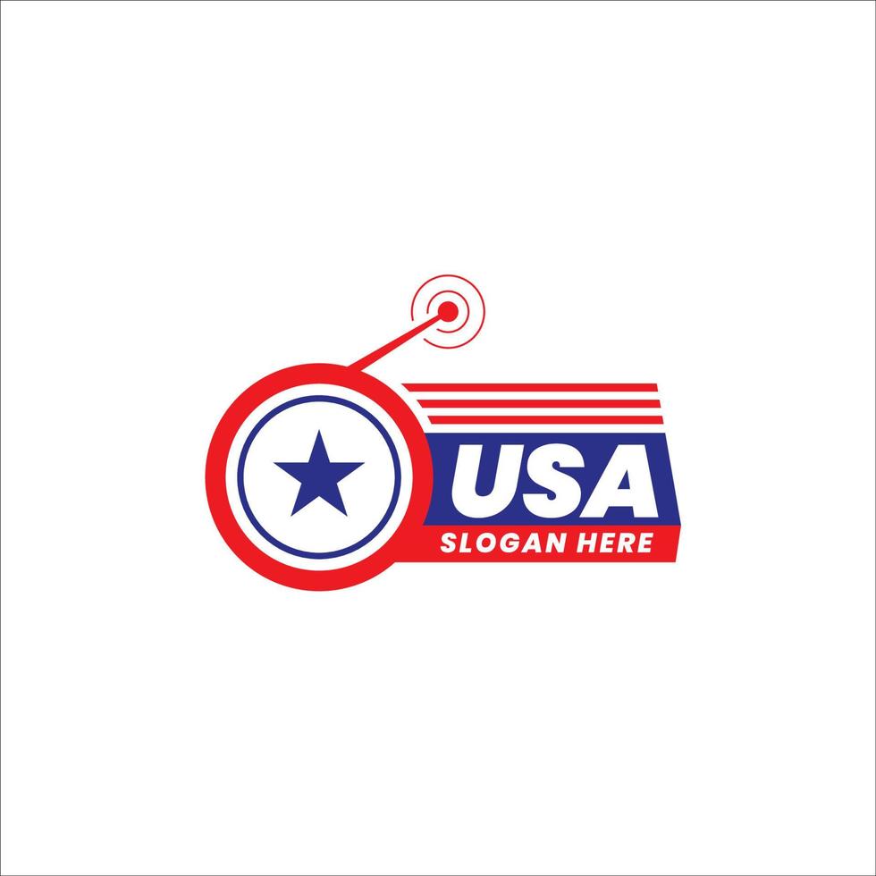 logo, étiquettes et badges fabriqués aux états-unis sur fond blanc vecteur