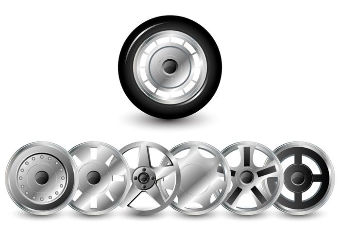 Hubcaps Vector Pack