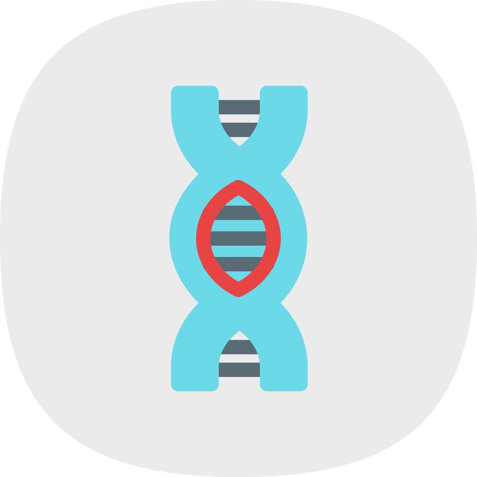 conception d'icône de vecteur d'adn