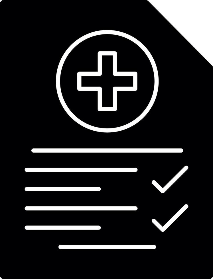 conception d'icône de vecteur de liste de contrôle patient