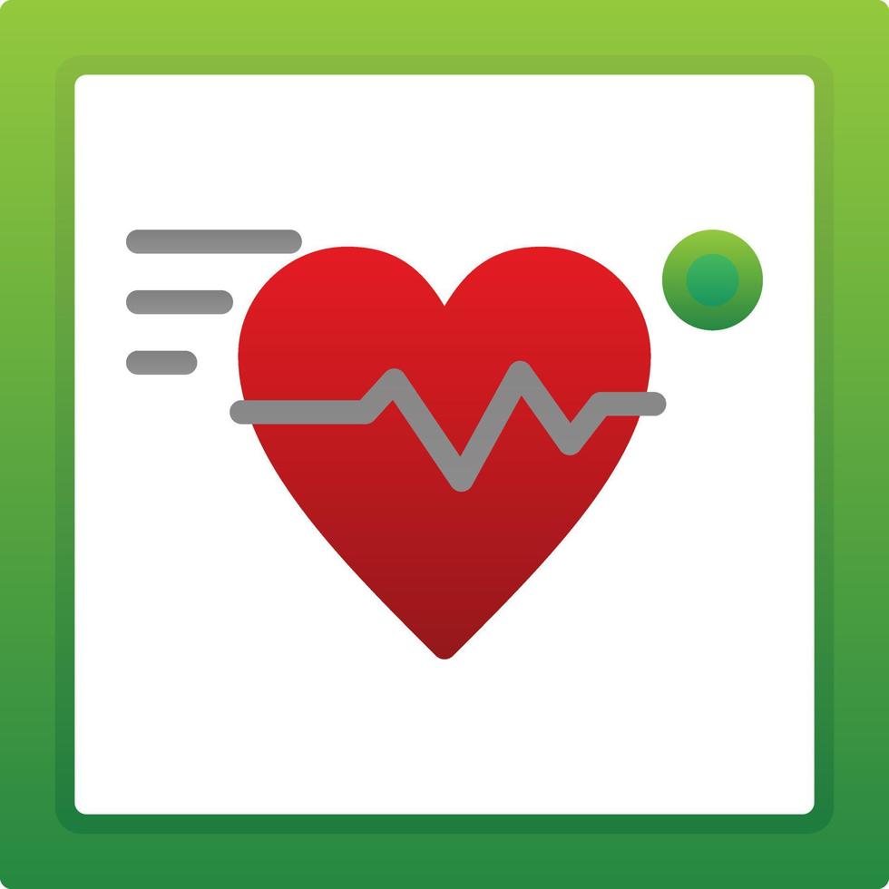 conception d'icône de vecteur d'électrocardiogramme