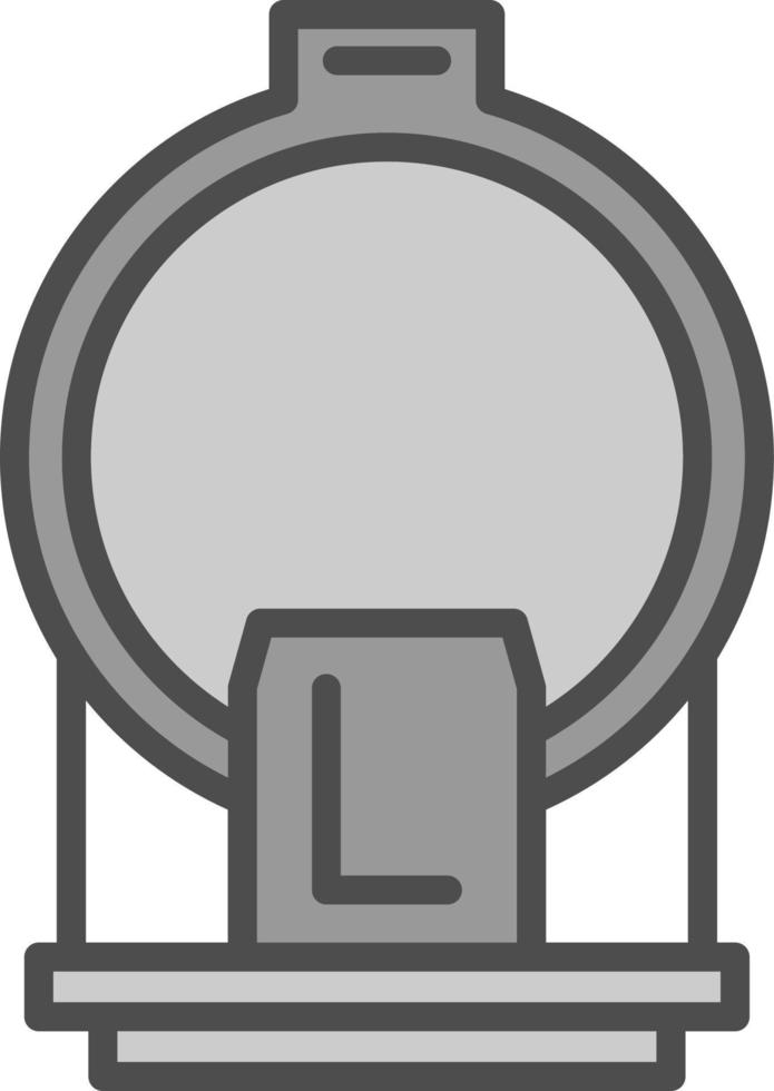 conception d'icône de vecteur de balayage ct