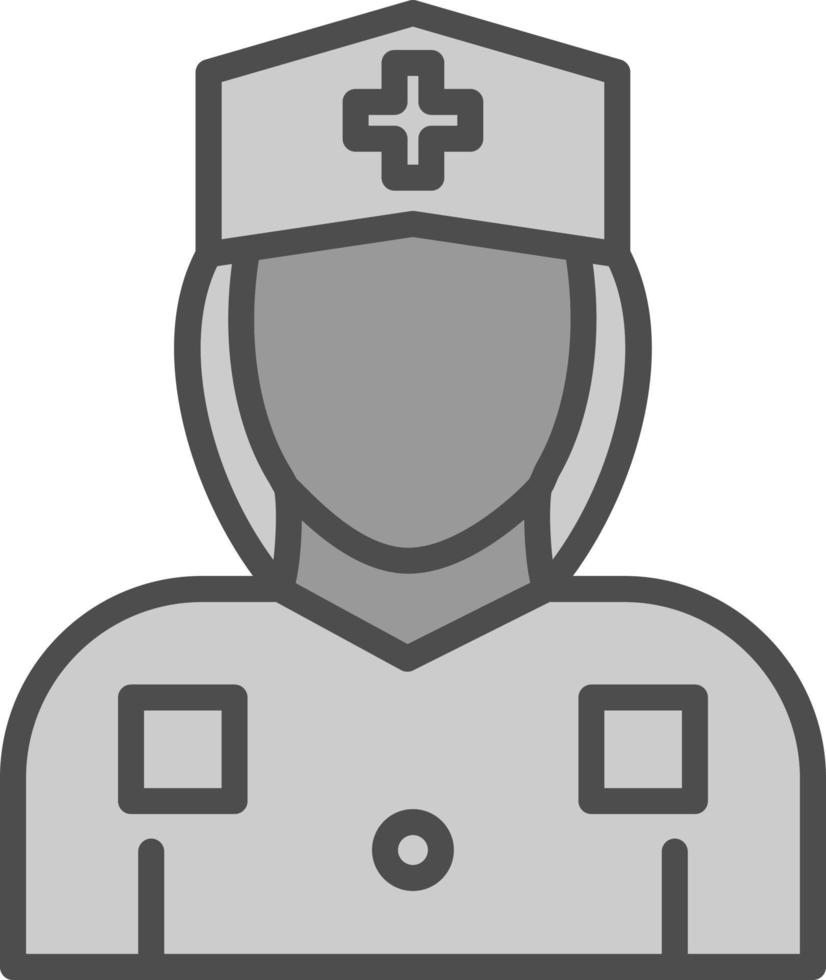 conception d'icône vecteur infirmière